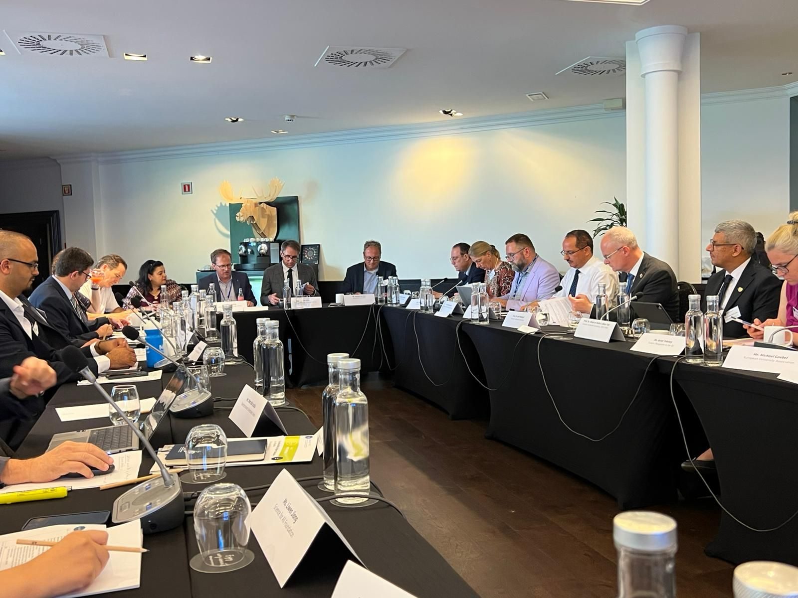 Wide view of participants at the DAAD Brussels event