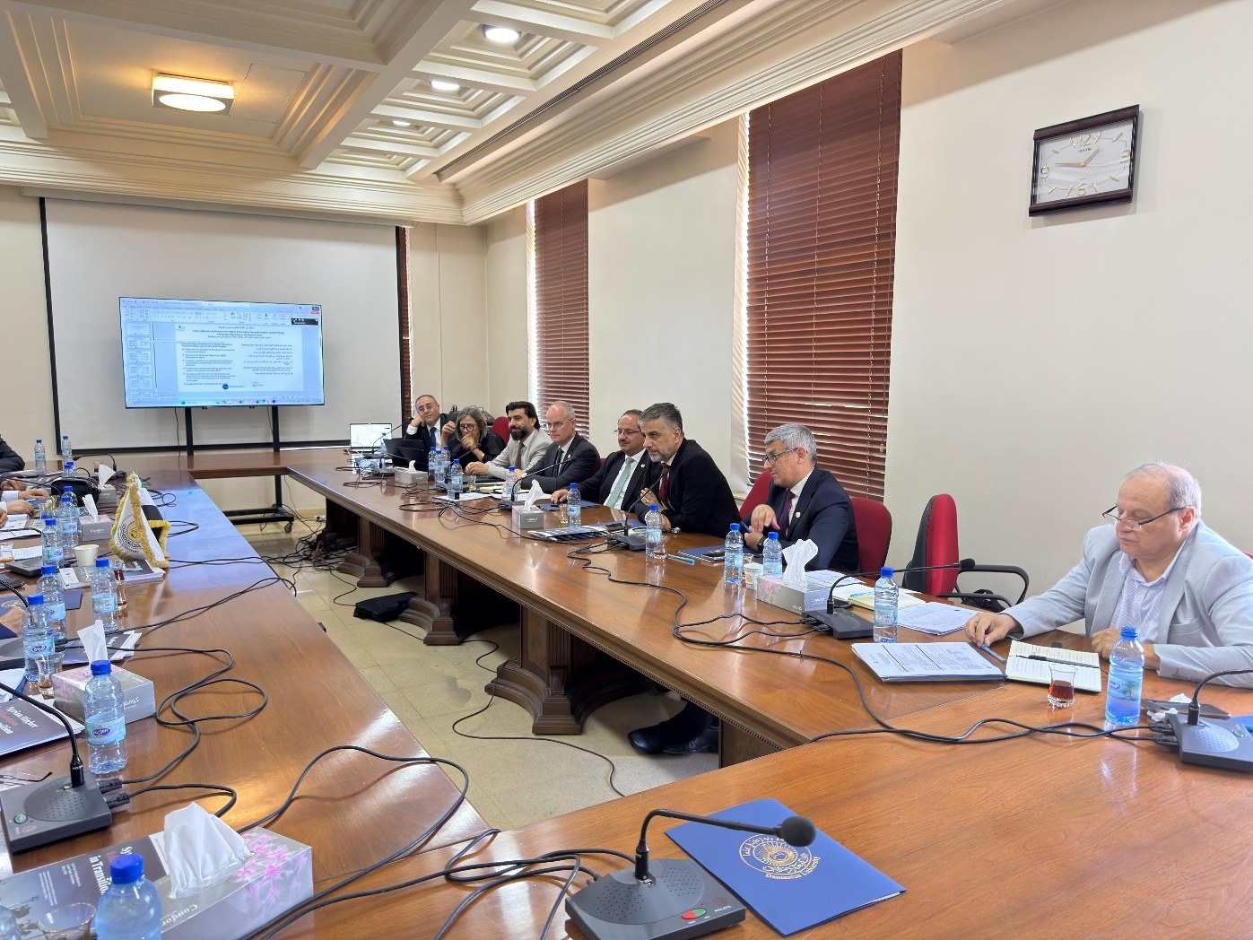 Strategic dialogue with Syrian university presidents