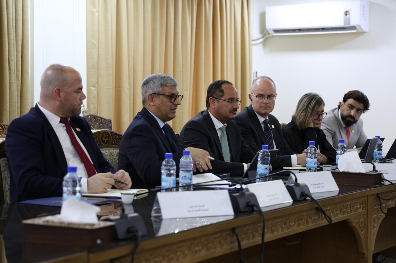 High-level meeting at the Ministry of Higher Education and Scientific Research