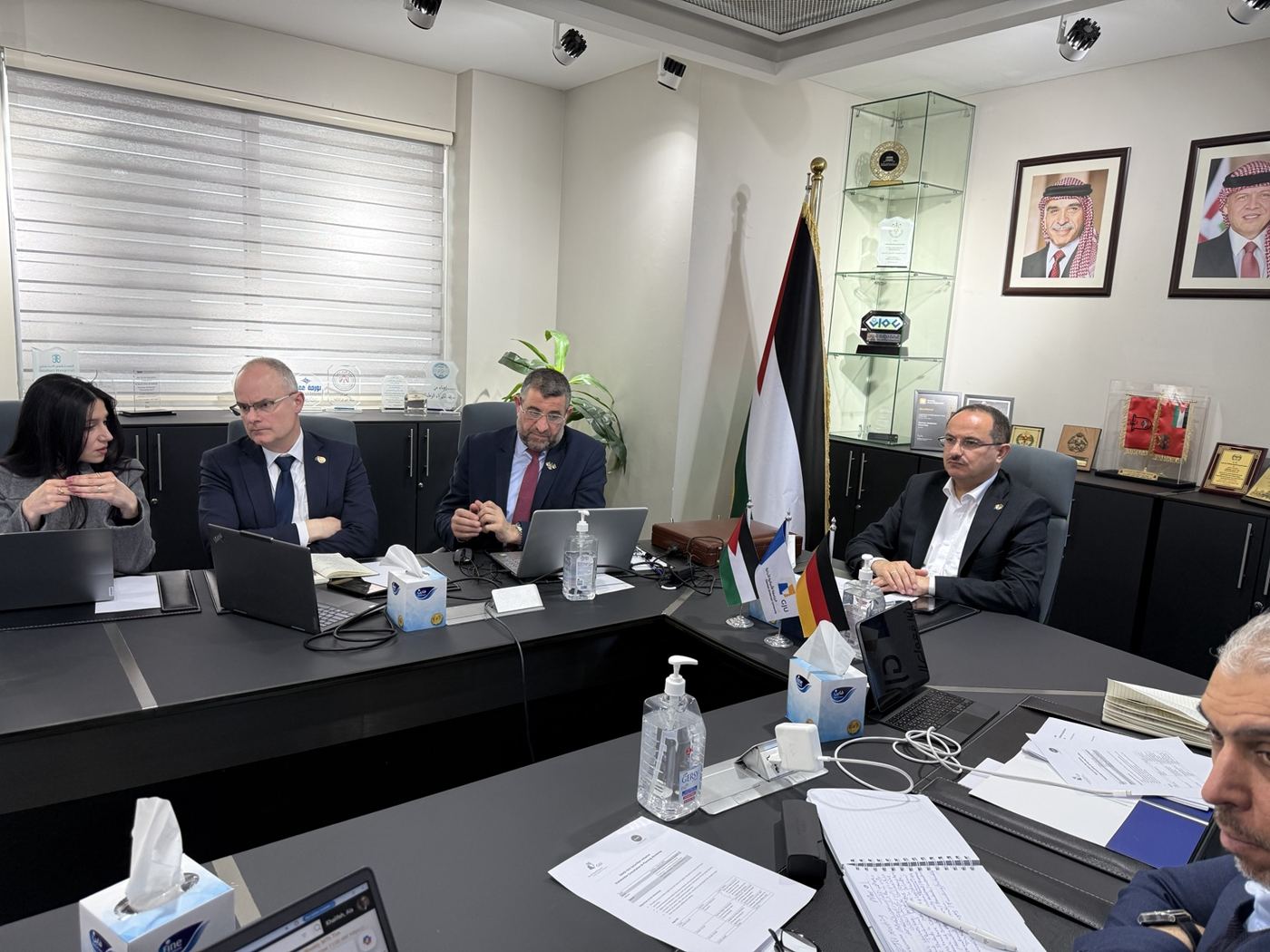 Preparatory discussion with the Syrian Deputy Minister