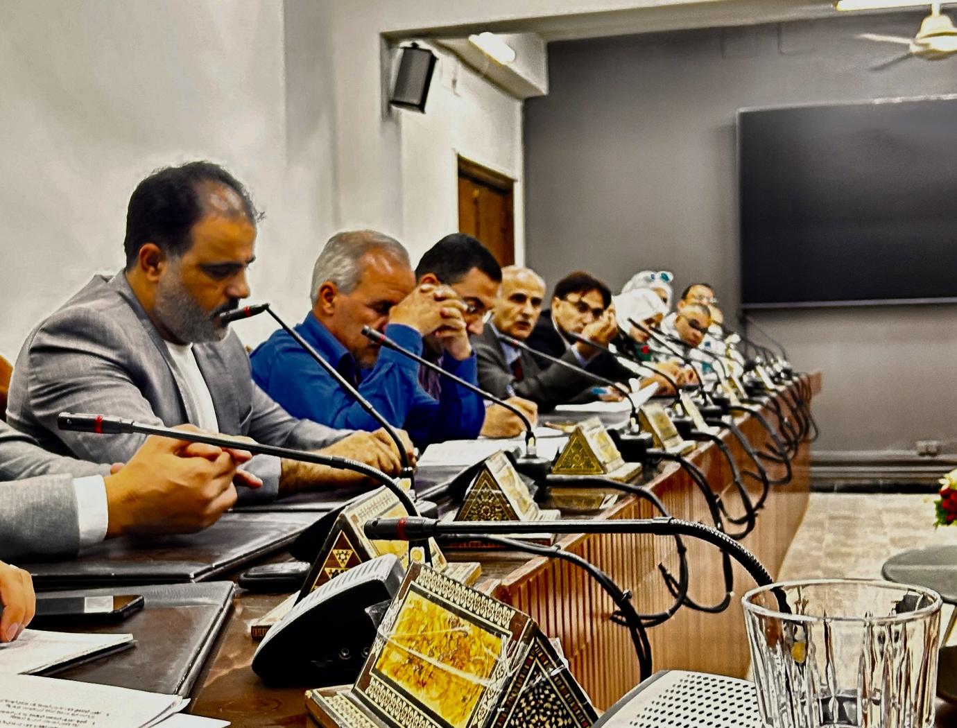 Working session at Al-Furat University